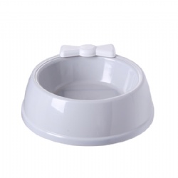 Bowtie shape pet bowl