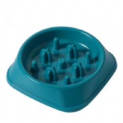 Pet slow feeder bowl